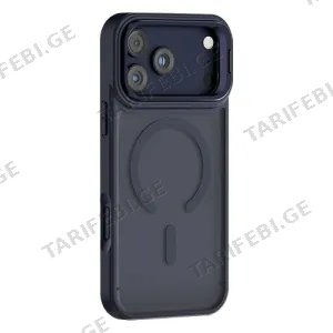 Levelo Solo Pro Camera Kickstand Case for iPhone 17 Pro Max Blue LVLSPCKSC17PMBL