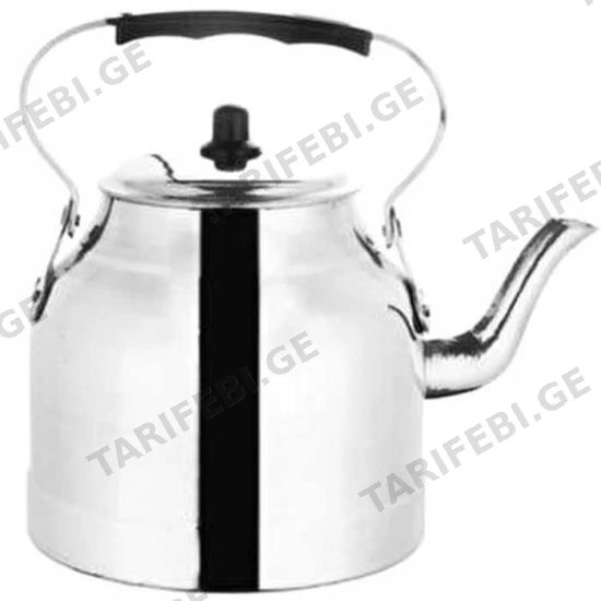 ალუმინის ჩაიდანი DELUX UST107 ELIF 27316 (24 CM, 6.3 L)