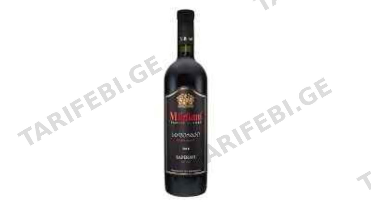Mildiani Saperavi - 0.75L. მილდიანი საფერავი