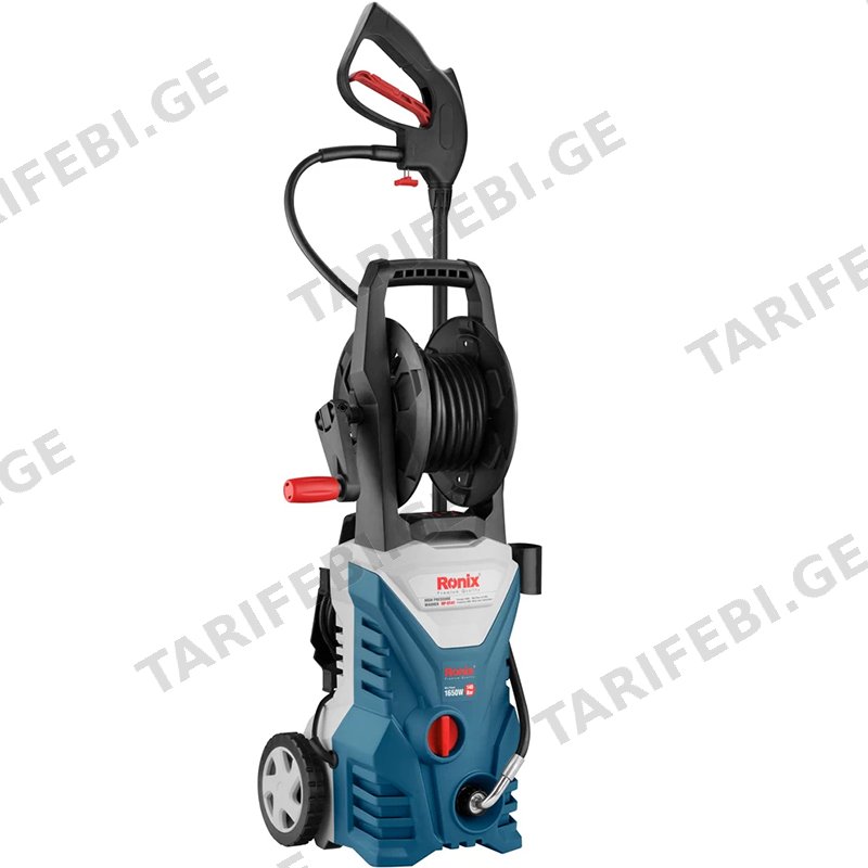 მაღალი წნევის სარეცხი აპარატი RONIX RP-U141 (1650W, 5 ლ/წთ)