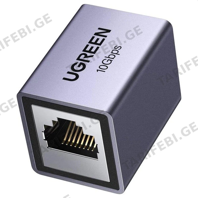 RJ45 ETHERNET კონექტორი UGREEN 15117 SPACE GRAY