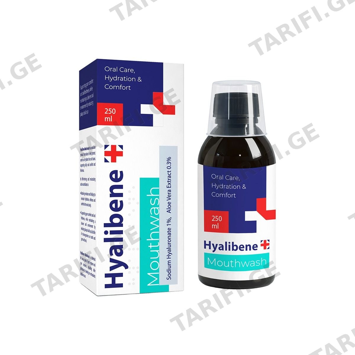 პირის ღრუს სავლები 250 მლ 4067 ჰიალიბენე - Hyalibene