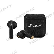 Marshall Minor IV Black ყურსასმენი
