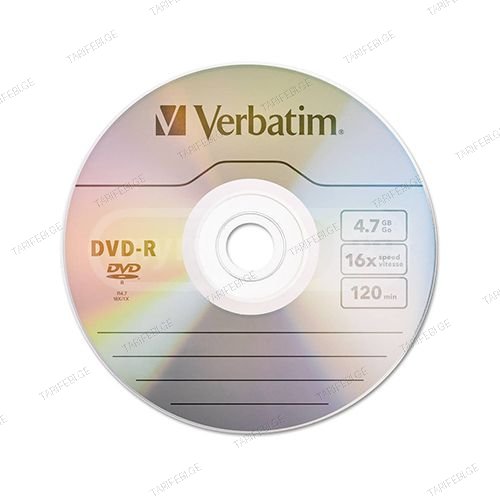 DVD+R დისკი Verbatim