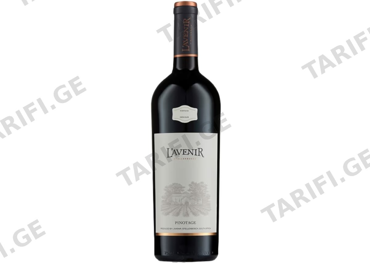 ღვინო L'avenir Pinotage - წითელი მშრალი