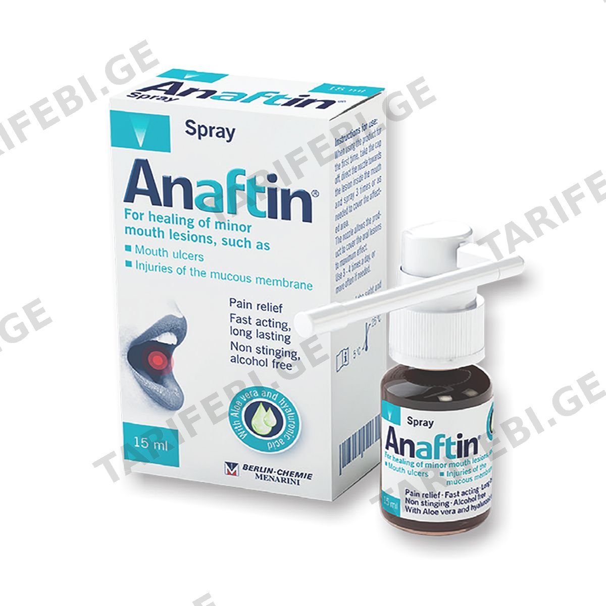 Anaftin - ანაფტინი სპრეი 15მლ