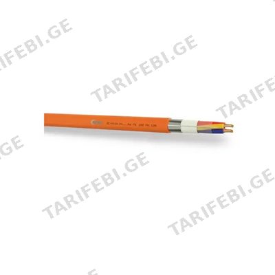 სახანძრო სიგნალიზაციის კაბელი J-H(St)H 1 x 2 x 1 mm + 0,8 mm HFFR FIRECABLE (200 m) (30671)