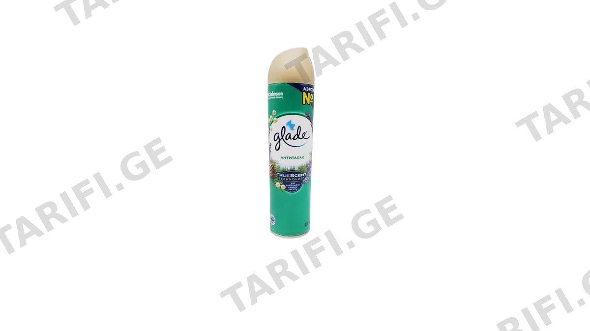 GLADE ჰაერის გამწმენდი ტაბაკო 300მლ