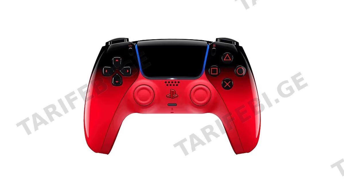 Playstation DualSense Wireless Controller Techno Red