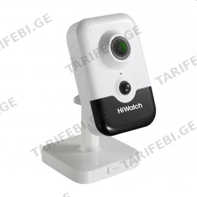 კამერა, IP, Hiwatch,DS-I414(C)(2.8mm), 4mp, cube