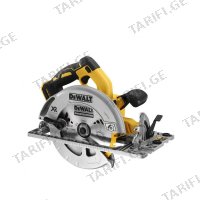 (18V) ცირკული ხერხი აკუმულატორით DeWALT DCS572NT
