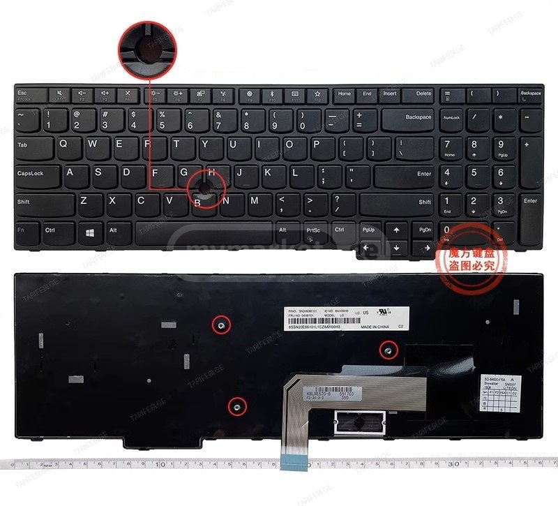 Lenovo Thinkpad E570 E570C E575 Keyboard