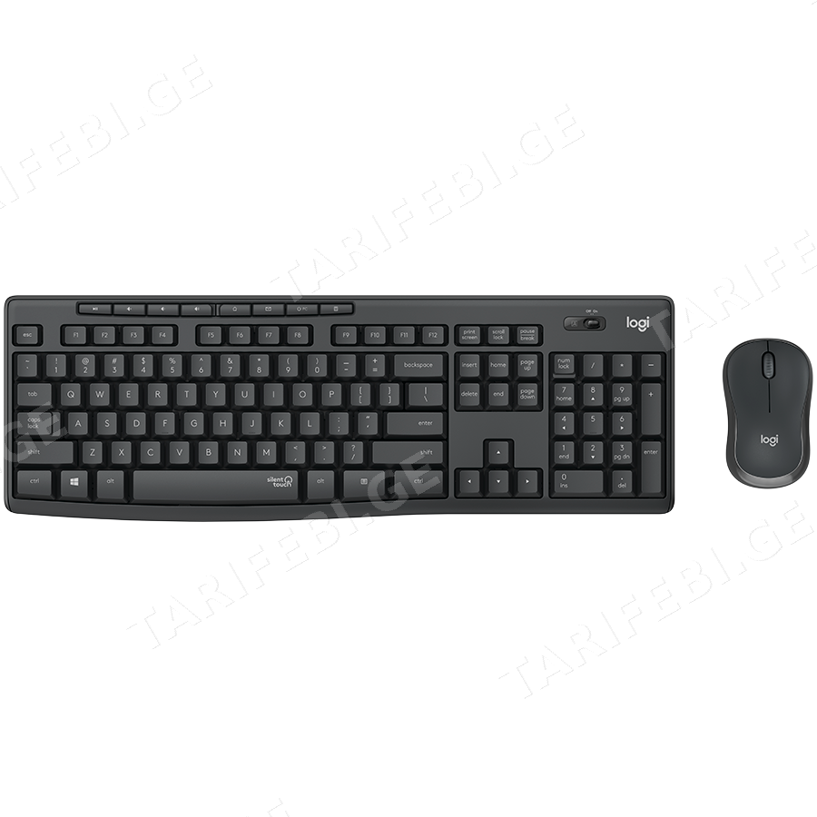 LOGITECH MK295 Silent Wireless Combo - GRAPHITE - RUS - 2.4GHZ - INTNL
