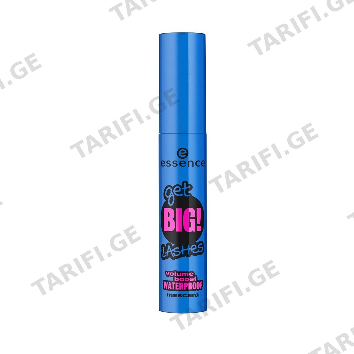 წყალგამძლე ტუში get big Lashes 4415 ესენსი - Essence
