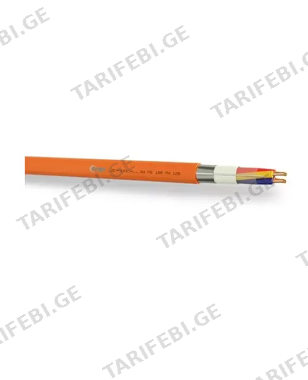 სახანძრო სიგნალიზაციის კაბელი J-H(St)H 1 x 2 x 1 mm + 0,8 mm HFFR FIRECABLE (200 m) (30671)
