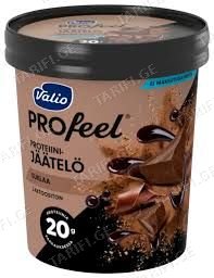 პროტეინის ნაყინი/Valio/ "Profeel" შოკოლადით /ულაქტოზო 6*480 მლ