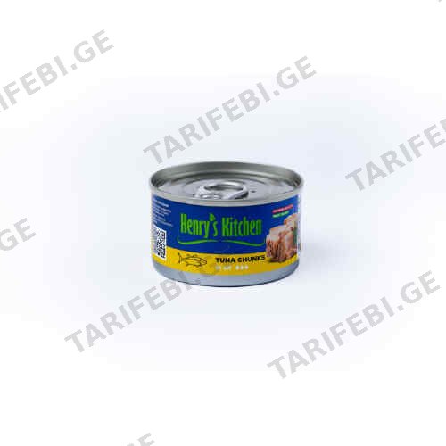 თინუსის ფილე ზეთში /Hendrys Kitchen/ 80გ