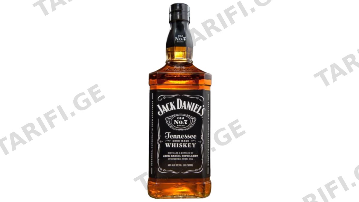 ბურბონი Jack Daniel's - 1L
