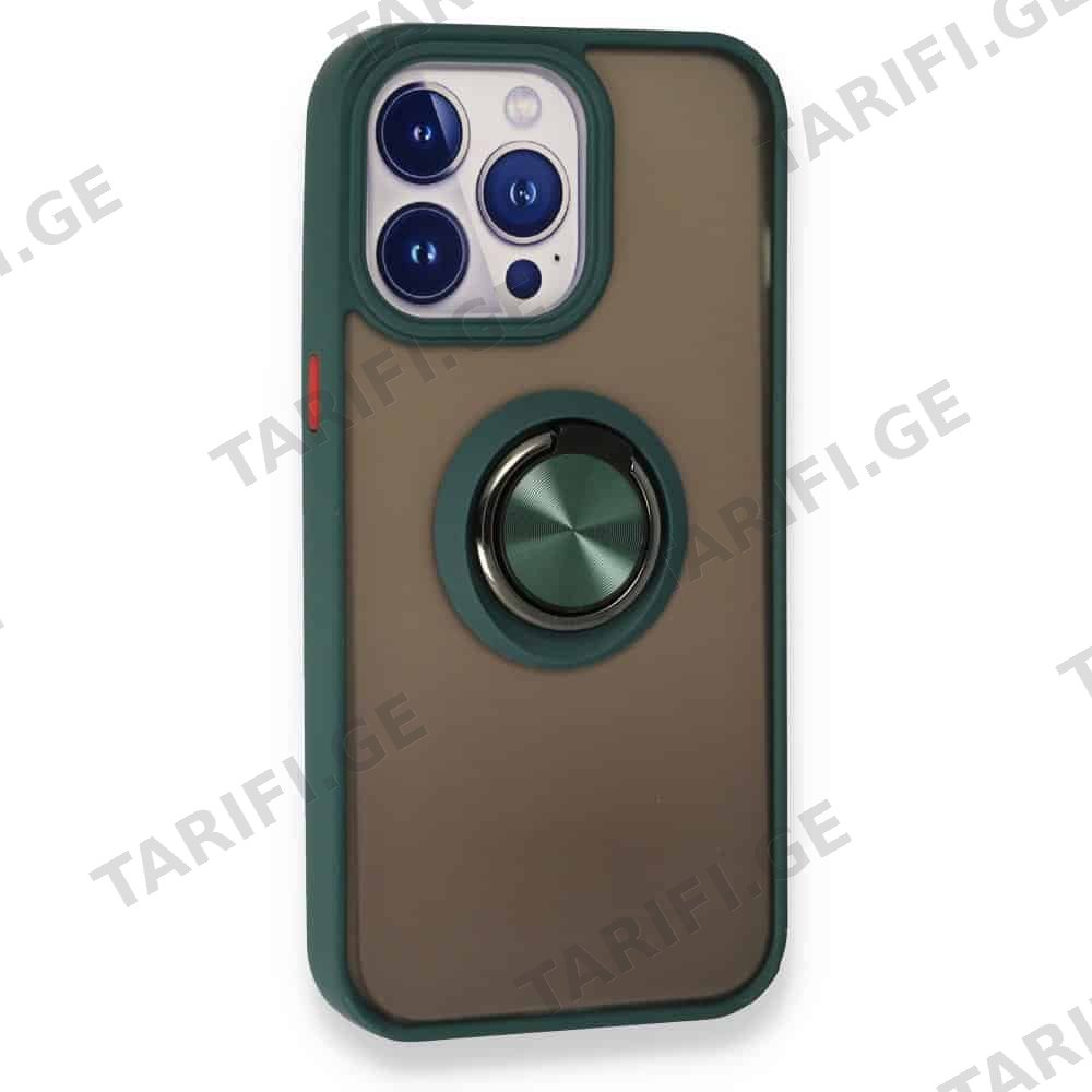 iPhone 13 Pro Max Montreal Ring სილიკონის ქეისი ბეჭდით