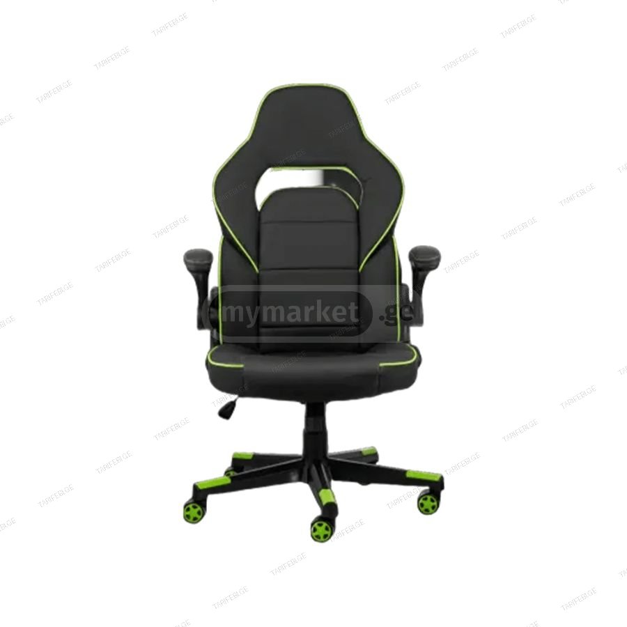2E GAMING Chair HEBI (Black/Green)