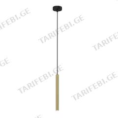 საკიდი LUMINEX 1 Yoru G9 1x MAX 8W შავი თითბერი 4118