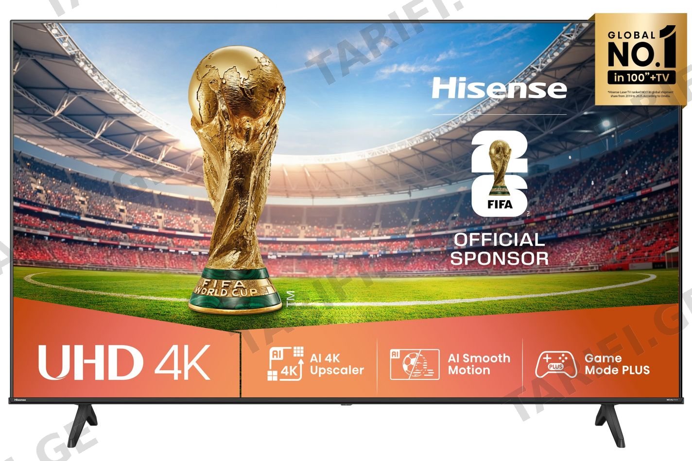 ტელევიზორები Hisense 85A6Q