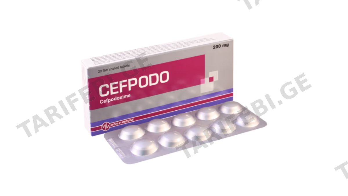 ცეფპოდო ტაბ.200მგ.N20