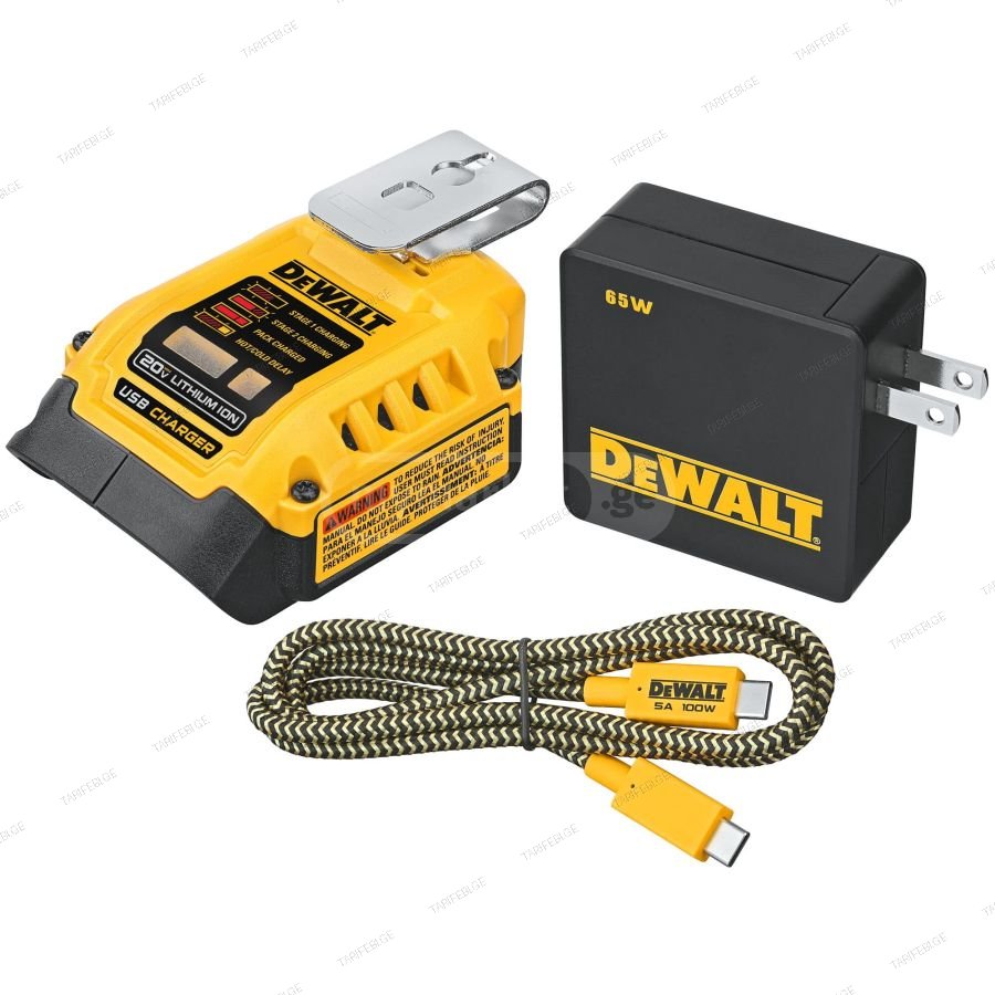 USB დამტენი ადაპტორი 18V