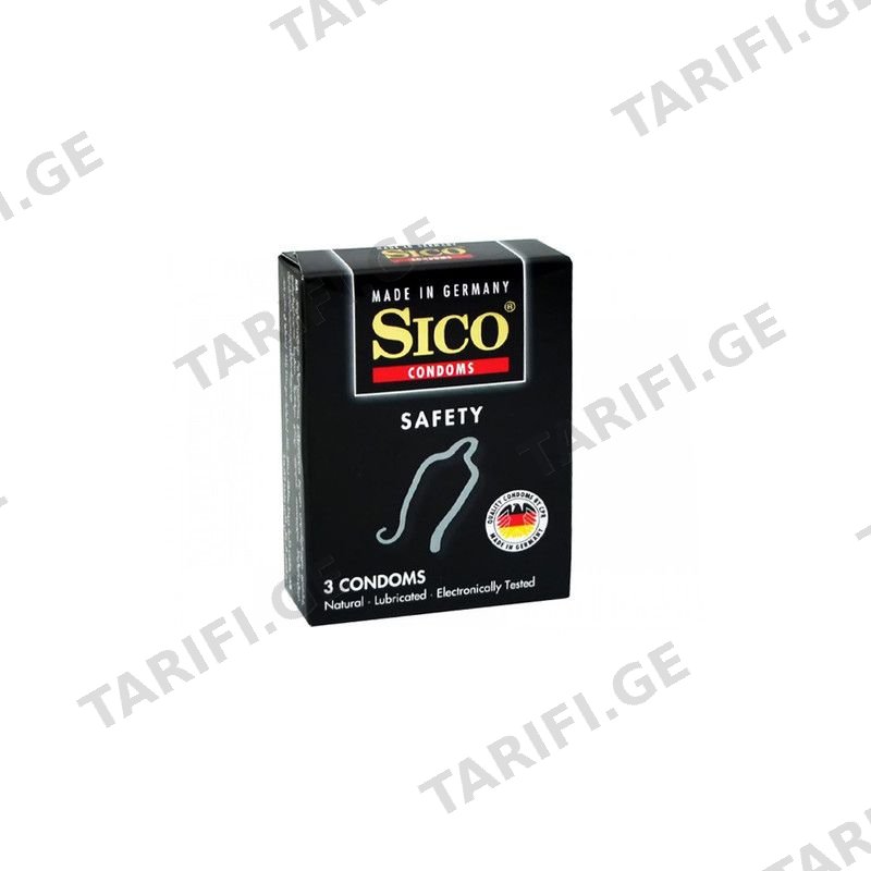 სიკო პრეზერვატივი SAFETY-3ც