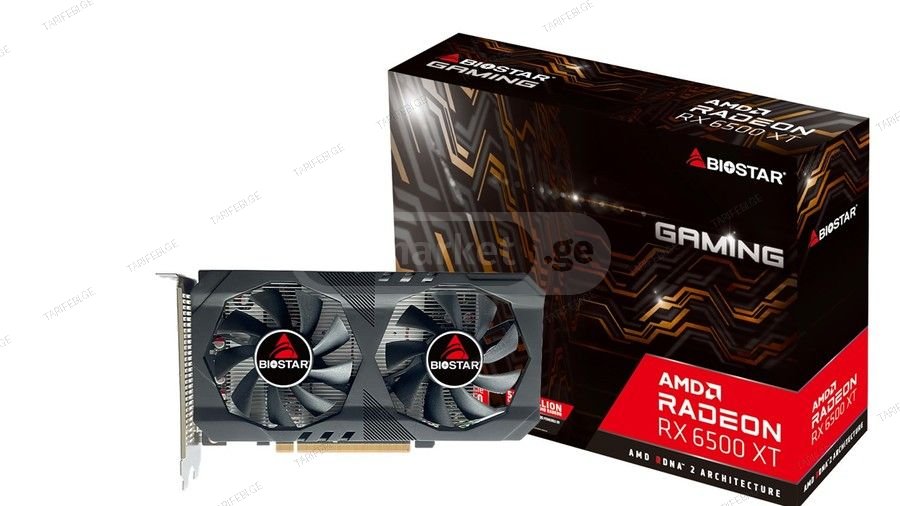 ✅⚠️AMD Radeon Biostar  RX6500XT GPU 4 GB✅⚠️