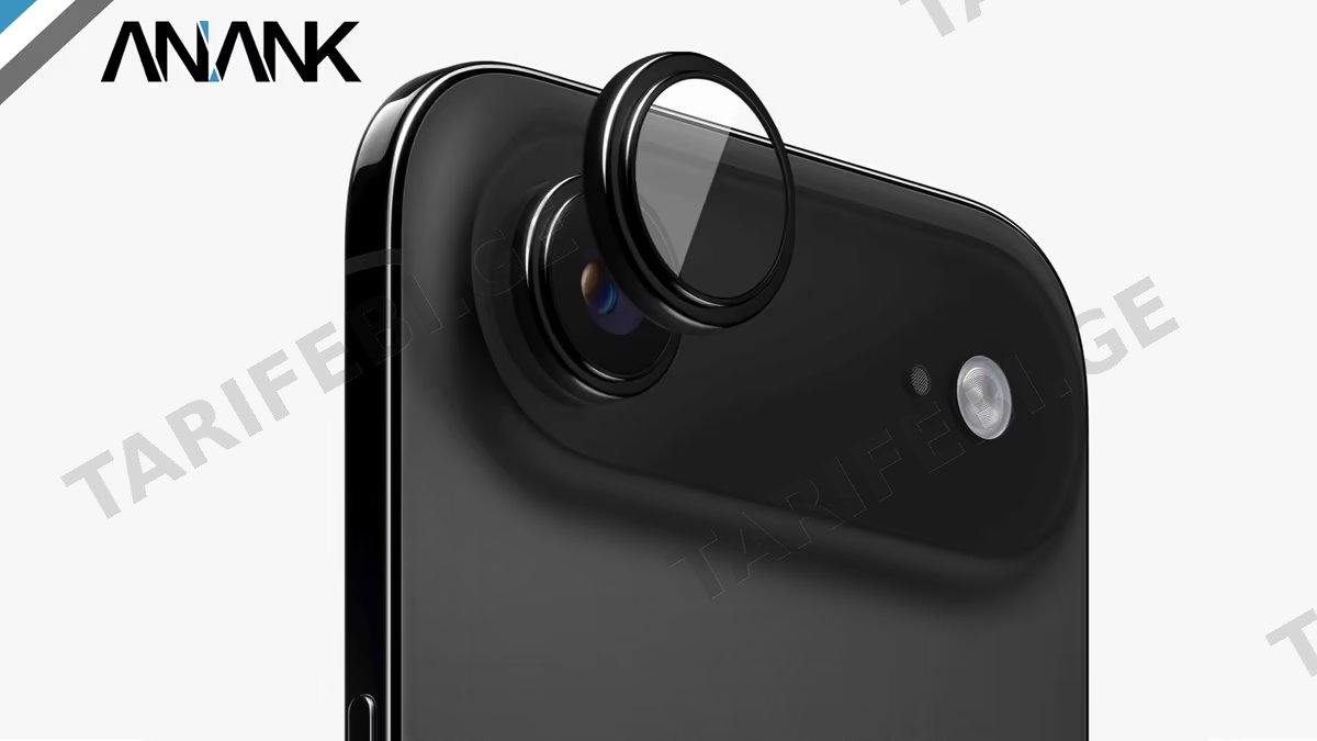 iPhone Air Camera Glass - Space Black
