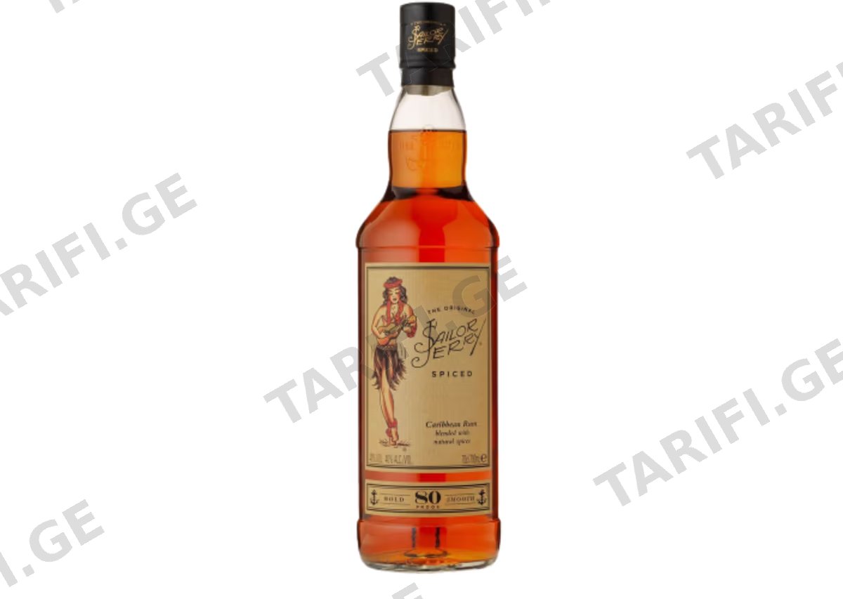 რომი Sailor Jerry - 0.7L