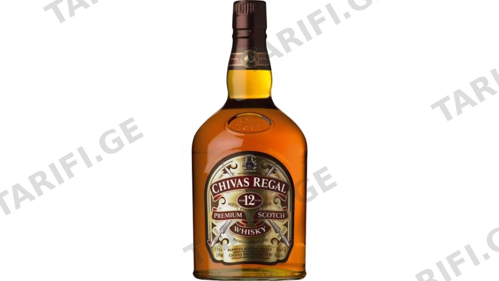 Chivas Regal ვისკი 40% 1ლ