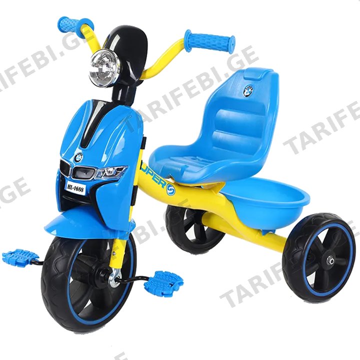 საბავშვო ველოსიპედი VEL-1688BLU