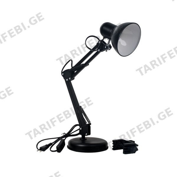 LEDEX-72132 მაგიდის სანათი Robotop შავი
