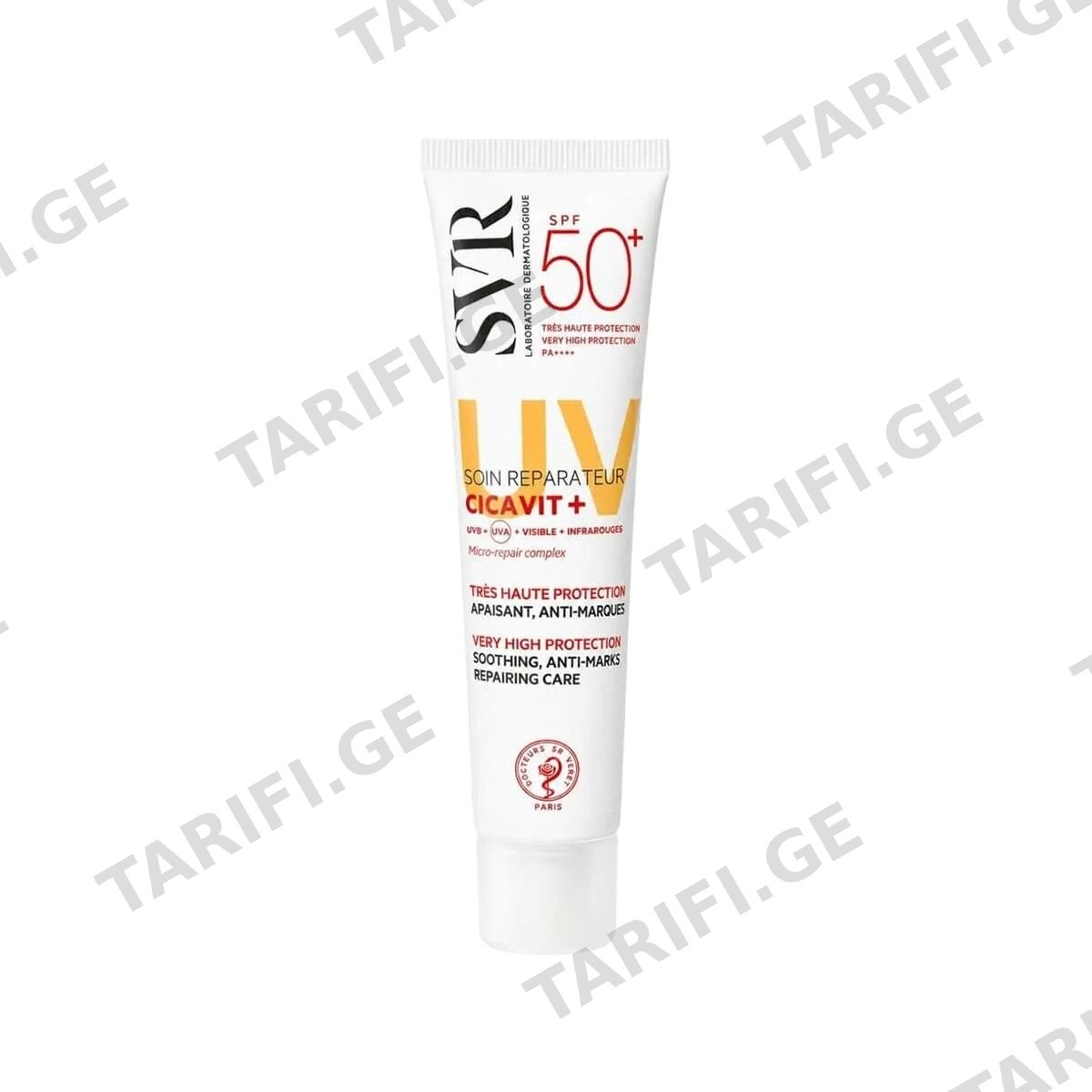 სახის კრემი Spf50 Cicavit 40მლ 1026 ესვიერი - Svr