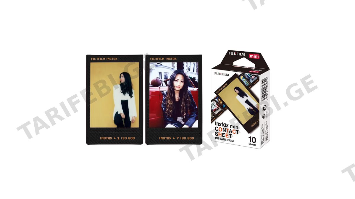 Instax Mini Contact Sheet Film