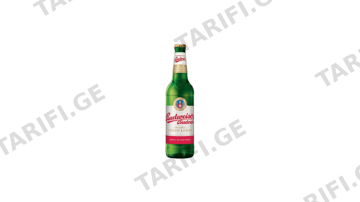 ლუდი ბუდვაიზერი 0.5ლ
