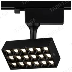 რელსის სანათი BRILLOP LED 12W 3000K GL-10-BK შავი