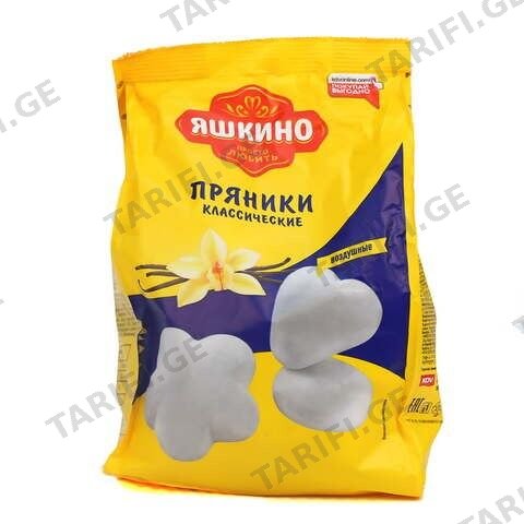 იაშკინო კლასიკური თაფლაკვერები 350 გრ 1ც