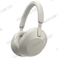 Sony WH-1000XM5 Silver უსადენო ყურსასმენი