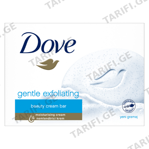 დავი - საპონი ნაზი ამქერცვლავი 90გრ 9443 Dove Soap - Gentle Exfoliating 90gr 9443