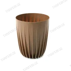 ქოთანი ყვავილის Lamela MIRA ECO wood 250 6,2ლ ყავისფერი