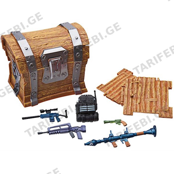 სათამაშო ნაკრები FORTNITE JAZWARES FTN LOOT CHEST ASSORTMENT (FNT0001)