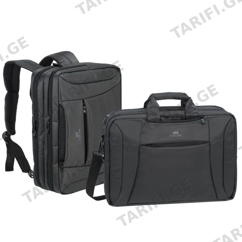 ჩანთები Rivacase 8290 charcoal black