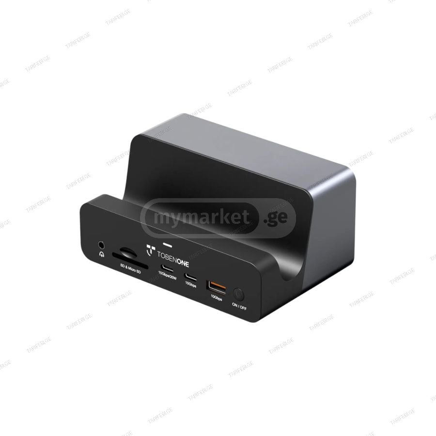 Tobenone UDS040W Laptop Docking Station Stand