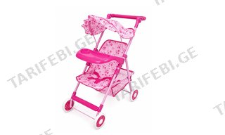 👶💖 Princess Doll Stroller – თოჯინის ეტლი