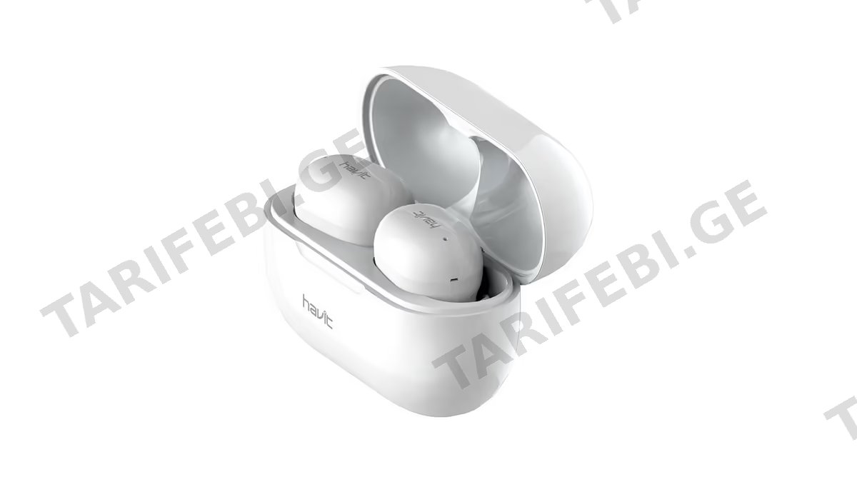 HAVIT TW925 EARBUDS ყურსასმენი თეთრი