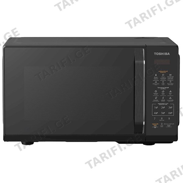 მიკროტალღური ღუმელი Toshiba MW3-EM20PE(BK), 800W, 20L, Microwave Oven, Black
