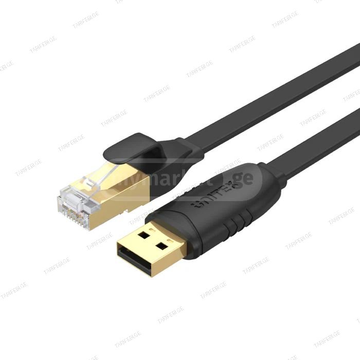 Unitek USB 2.0 to RJ45 Console Rollover Flat Cable  RS232  s